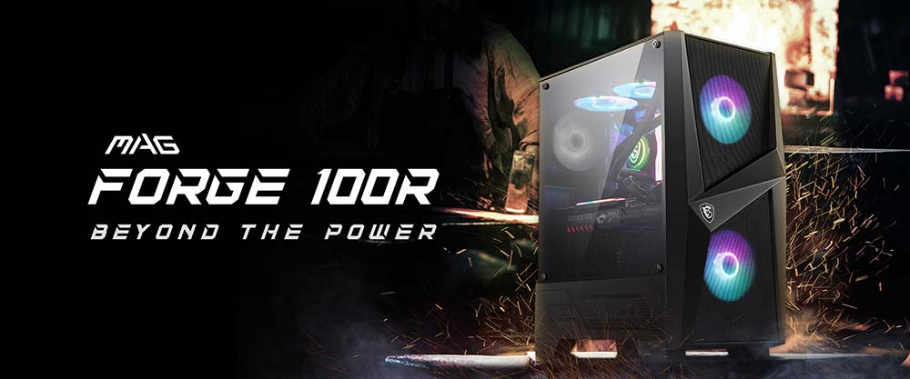 MSI MAG FORGE 100R Boitier | 306-7G03R11-809