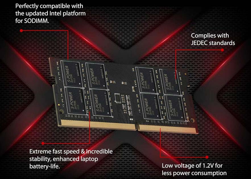 Silicon Power 32Gb DDR4 3200 RAM SO-DIMM | SP032GBSFU320X02
