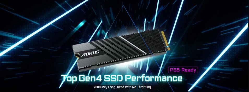 GIGABYTE AORUS Gen4 7000s SSD 2Tb | GP-AG70S2TB