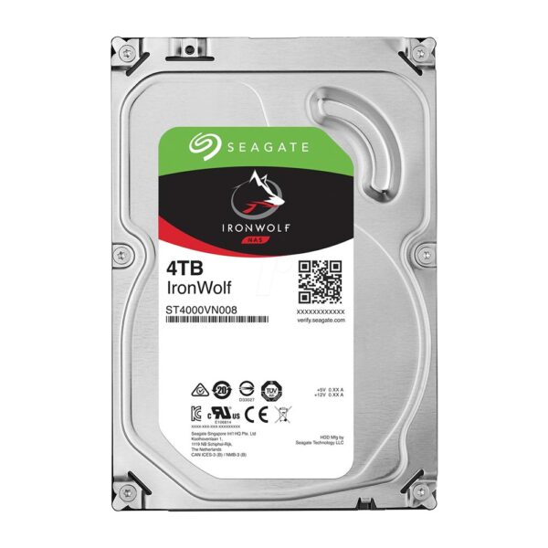 Seagate IronWolf 4Tb NAS Disque Dur 6Gb/s | ST4000VN008