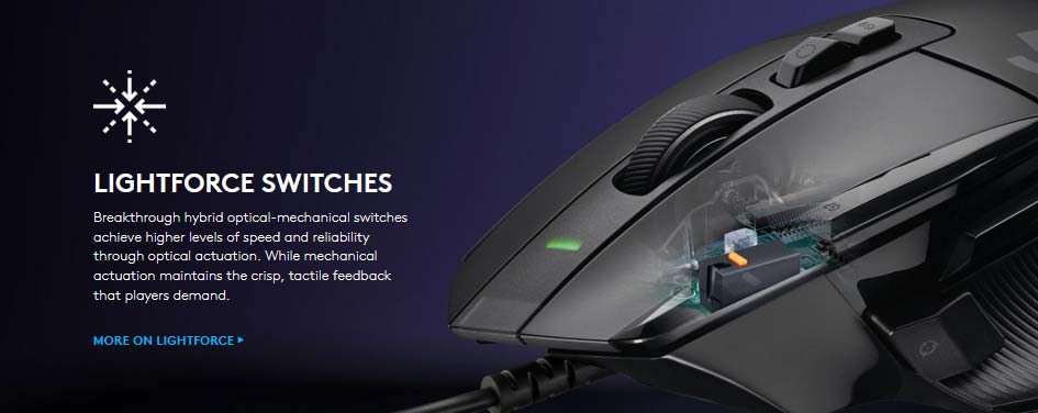 Logitech G502 X Gaming Souris HERO 25K | 910-006136