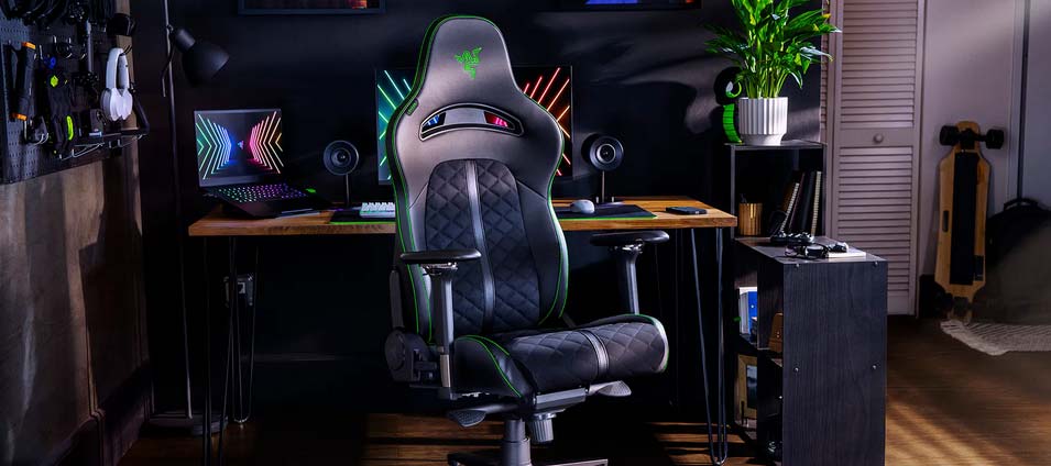 Razer ENKI Black Chaise de Gaming | RZ38-03720100-R3G1