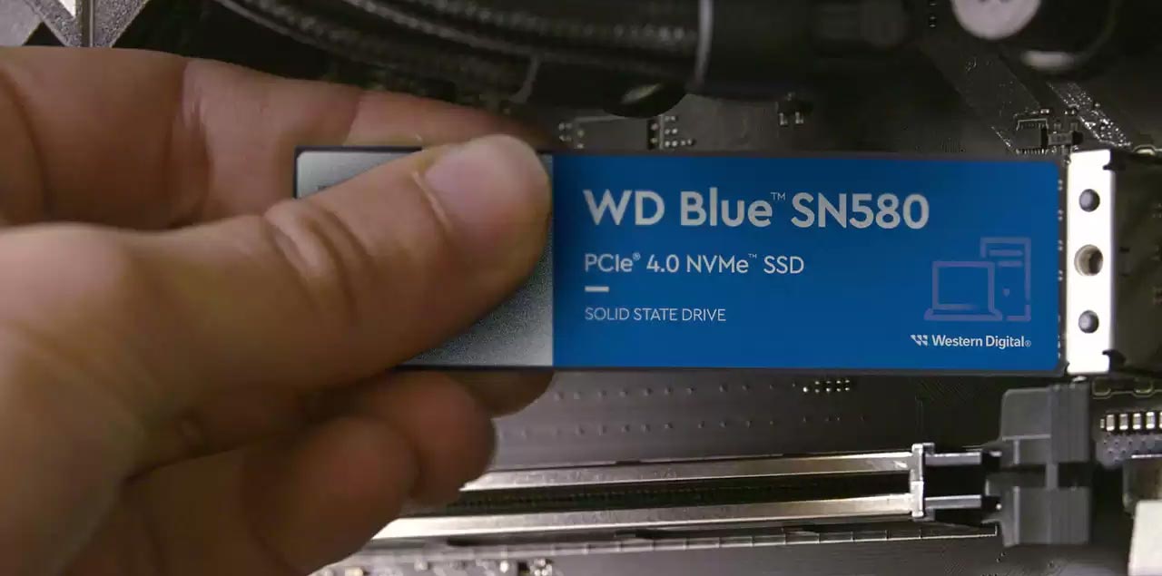 WD Blue SN580 NVMe SSD PCIe 4.0 | WDS100T3B0E