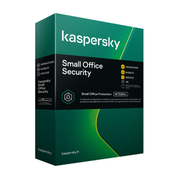 Kaspersky Small Office Security 10PC, 1Serveur | 1 an