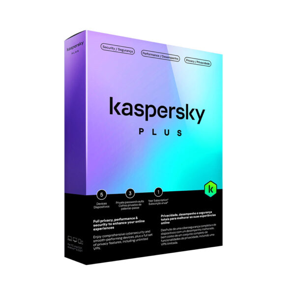 Kaspersky Antivirus PLUS 5 Appareils, 1An | KL10428BEFS