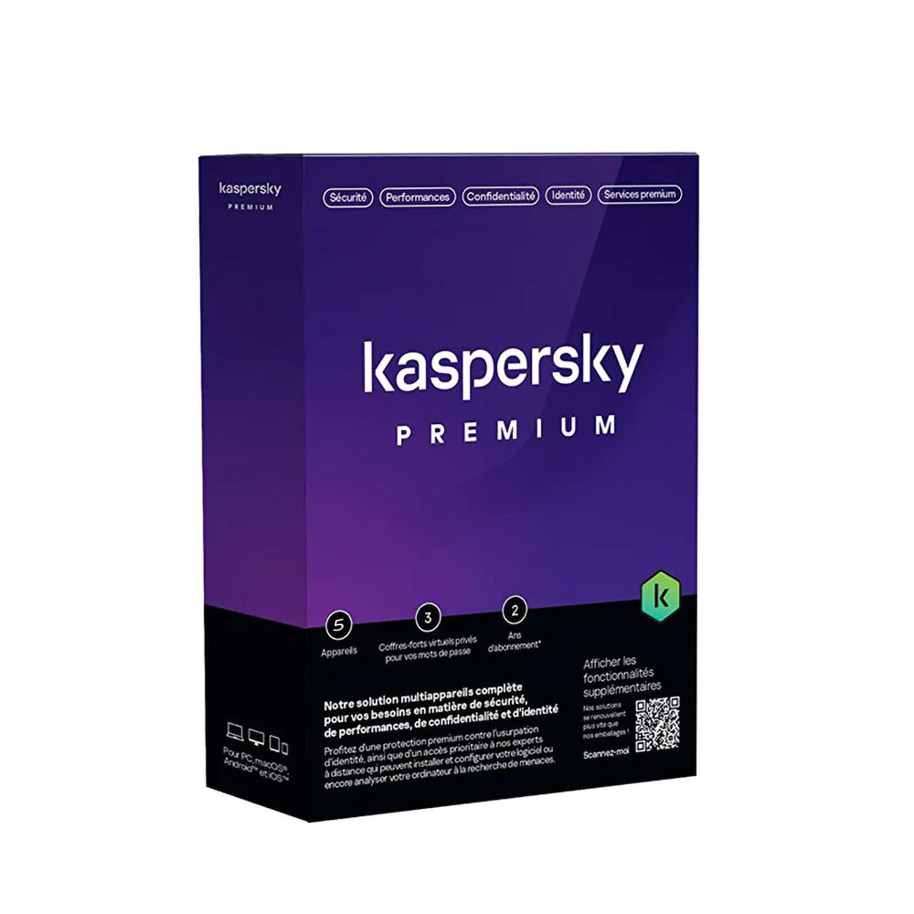 Kaspersky Premium 5 Postes / 1 an | KL10478BEFS-SLIMMAG