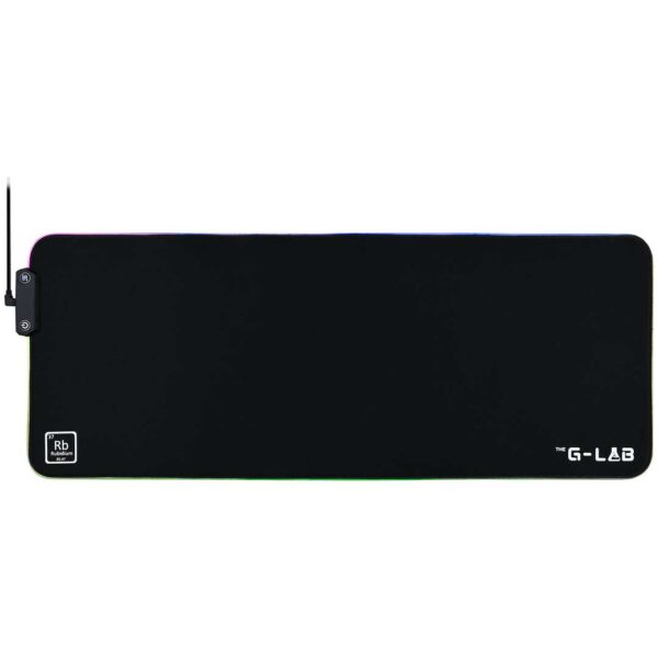 G-Lab Backlit PAD RUBIDIUM Tapis De Souris Gaming | XXL-RUBIDIUM