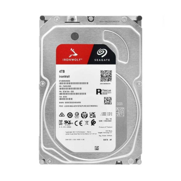 Seagate IronWolf 4Tb 5400 RPM SATA 6.0Gb/s | ST4000VN006
