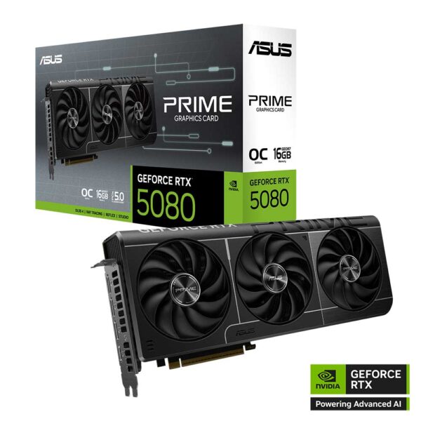ASUS PRIME GeForce RTX 5080 16GB GDDR7 | PRIME-RTX5080-O16G
