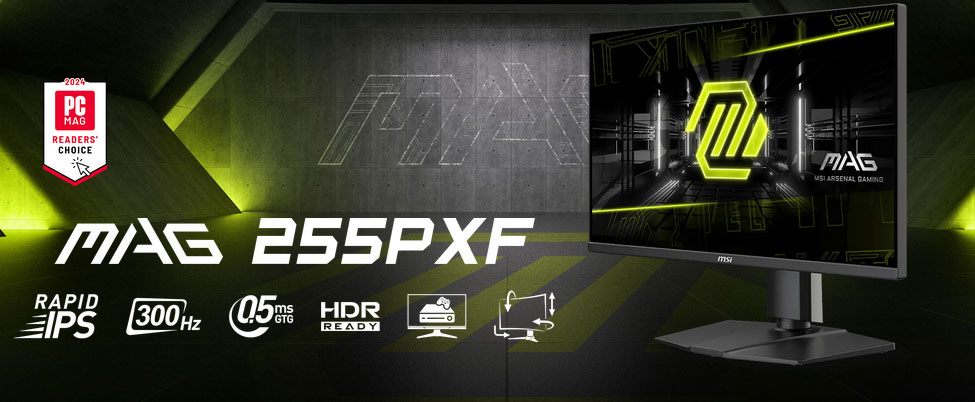 MSI MAG 255PXF 300Hz IPS Gaming Moniteur | MAG-255PXF