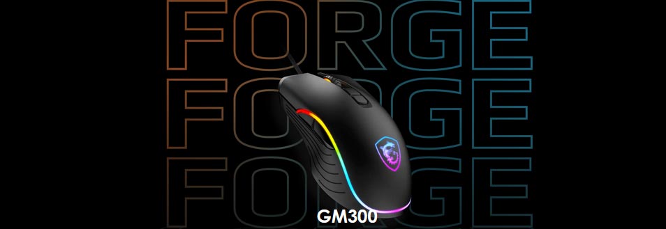 MSI FORGE GM300 Optical Souris Gaming | GM300