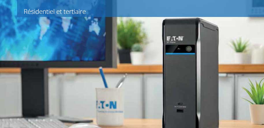 Onduleur Eaton 3P Ellipse 540 W-900VA 3P9001UF