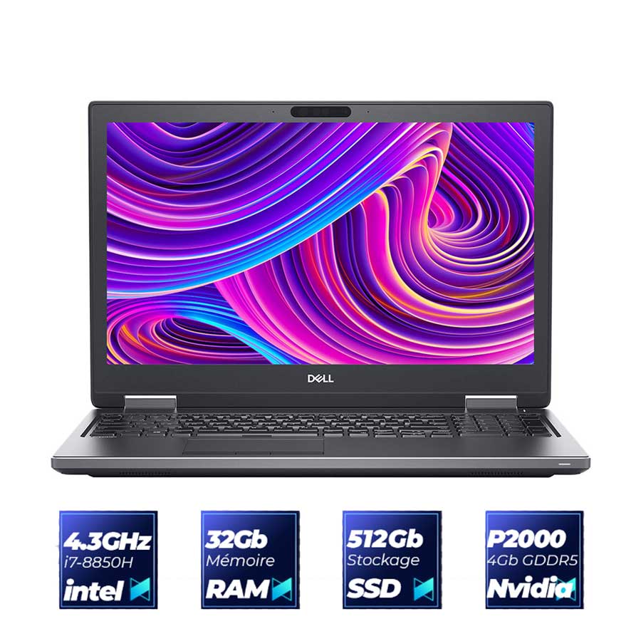 Dell Precision 7530 Core i7-8850H Mobile Workstation X8PJM