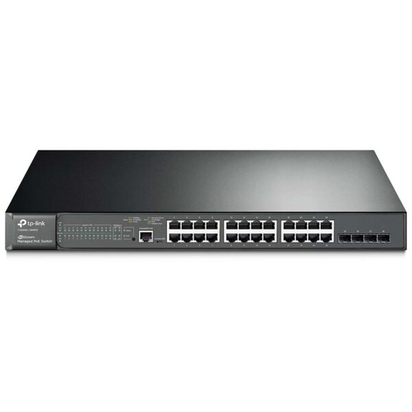 Tp-Link JetStream 24-Port T2600-28MPS Gigabit L2+4 SFP Slots