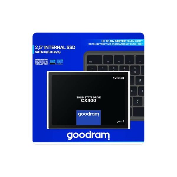 GOODRAM CX400 GEN.2 128Gb SATA (SSDPR-CX400)