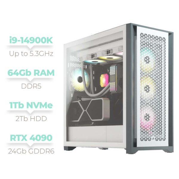 Corsair 5000D i9-14900K RTX 4090 Pc Gaming