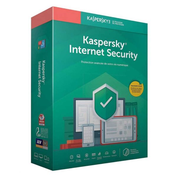 Kaspersky Internet Security 3 Postes, 1an | KL19398BCFS-20SLlMMA