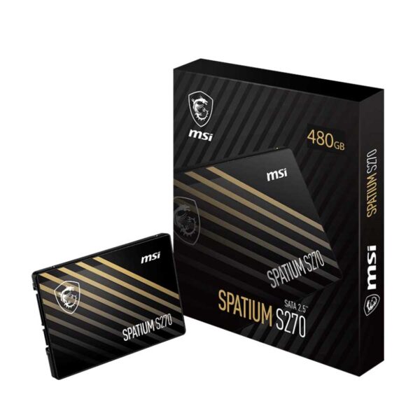 MSI Spatium S270 480Gb TLC SATA III SSD (S27048G)