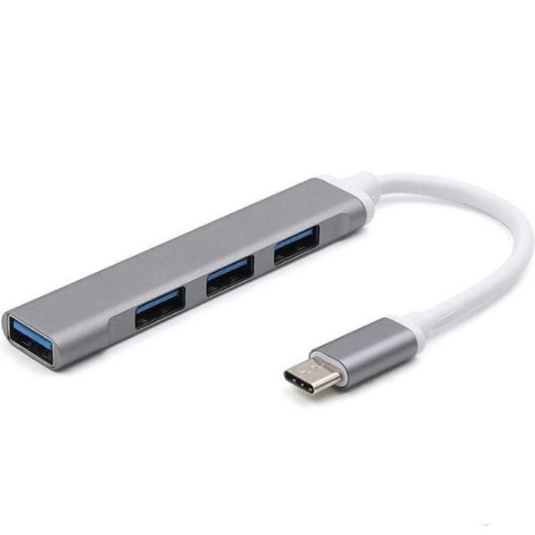 Type-C to 4x USB 3.0 Adaptateur | 8720254459103