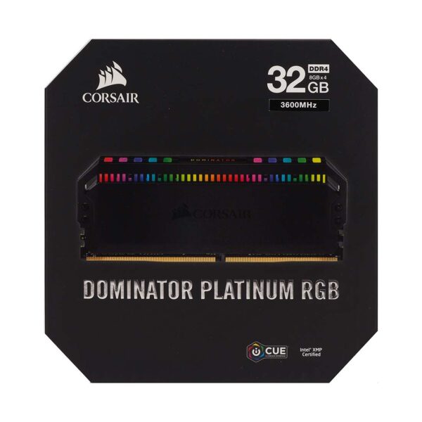 Corsair Dominator Platinum RGB 32Gb DDR4 | CMT32GX5M2X6200C36