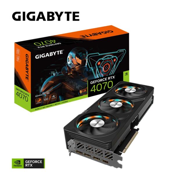 Gigabyte GeForce RTX 4070 GAMING OC 12Gb | GV-N4070GAMING OC-12GD