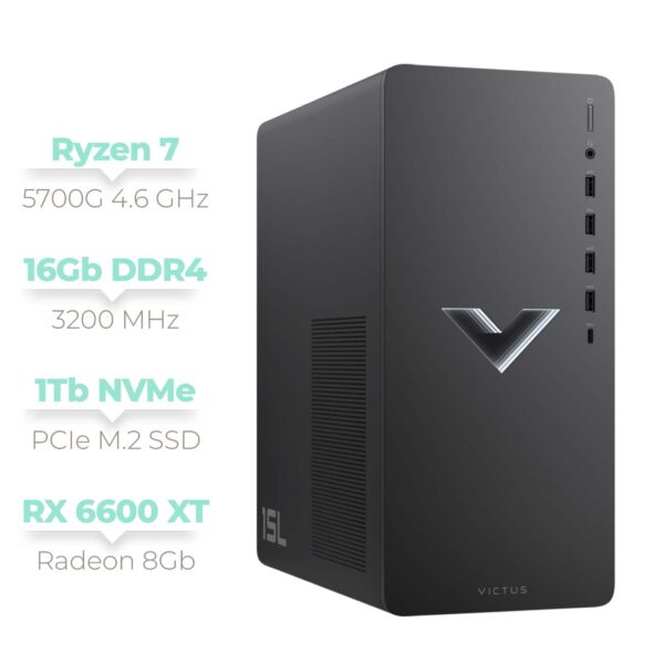HP Victus 15L Gaming Desktop TG02-0028nb | 744X2EA-UUG