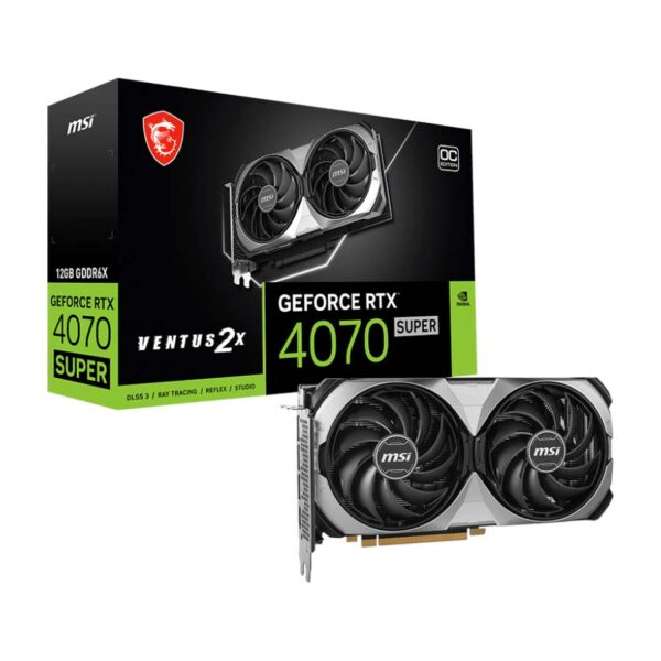MSI GeForce RTX 4070 SUPER 12G VENTUS 2X OC | PGC-RTX4070-S12GB