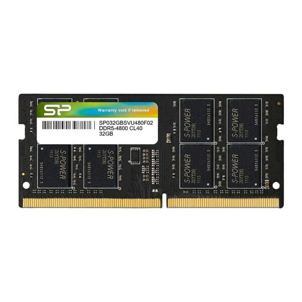 Silicon Power 32Gb DDR5-4800 RAM SO-DIMM | SP032GBSVU480F02