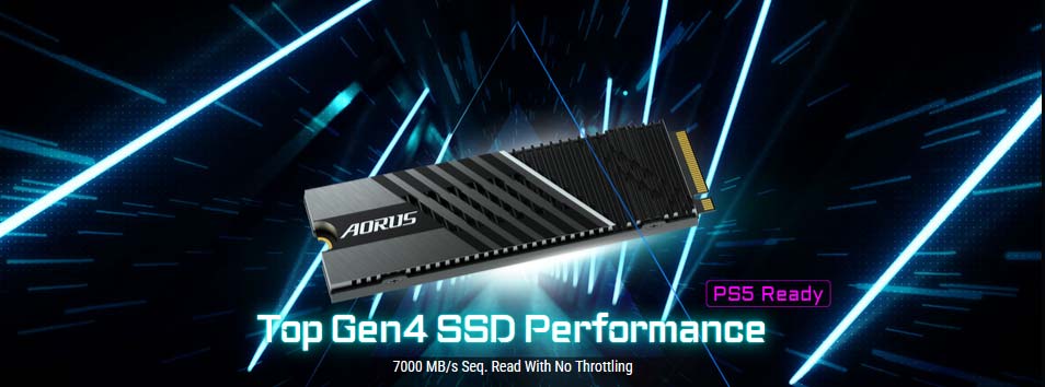 GIGABYTE AORUS Gen4 7000s SSD 2Tb | GP-AG70S2TB