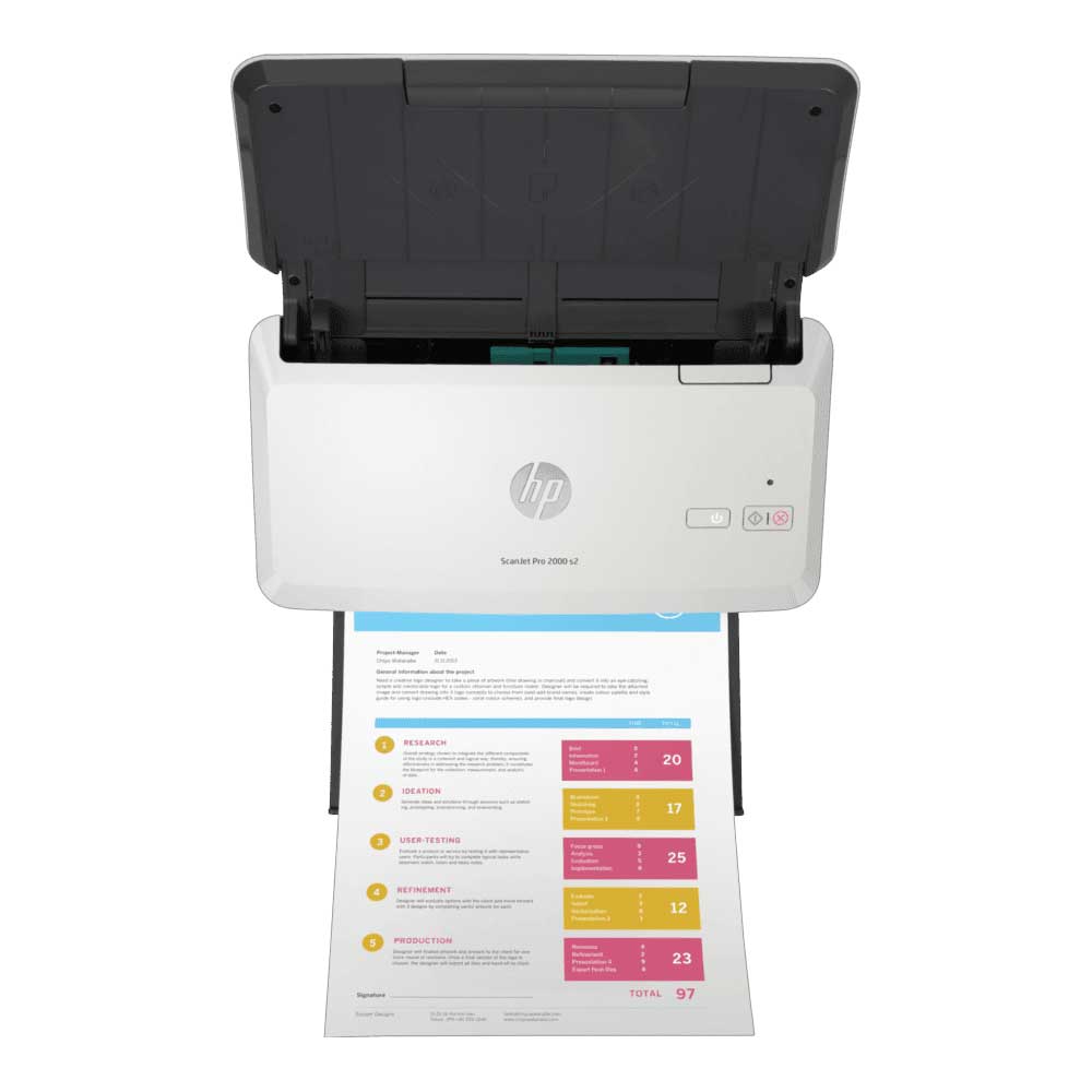 HP ScanJet Pro 2000 s2 USB 3.0 Scanner | 6FW06A