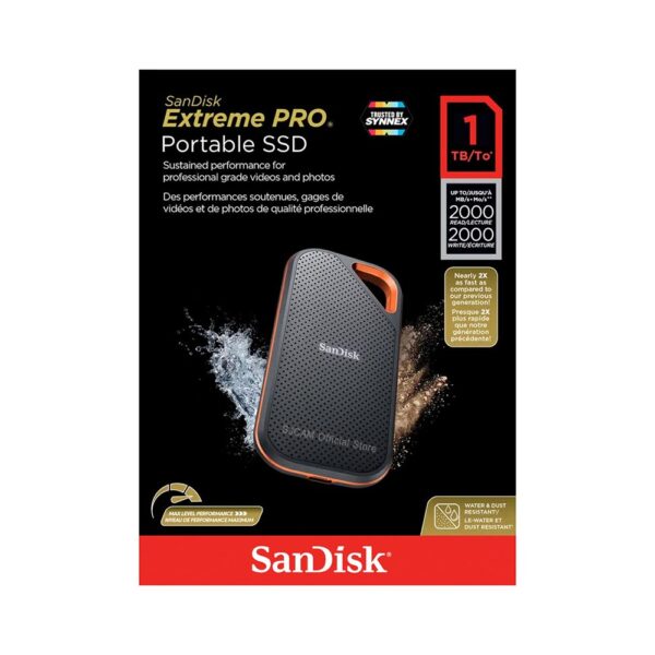 SanDisk Extreme PRO 1Tb Portable SSD | SDSSDE81-1T00-G25