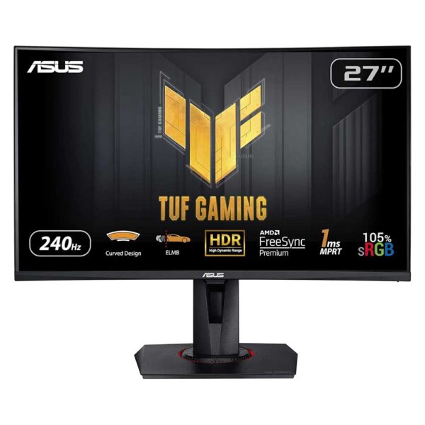 ASUS TUF Gaming VG27VQM Curved Moniteur | 90LM0510-B03E70