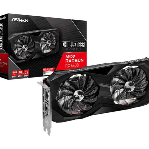 ASRock Radeon RX 6600 chalanger D 8Gb | RX6600-CLD-8G