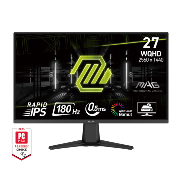 MSI MAG 275QF 27" 180Hz 0.5ms | 9S6-3CE21M-019