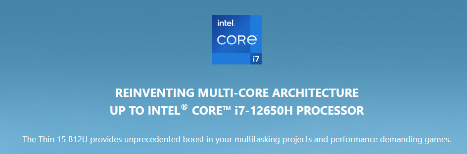 MSI Thin 15 B12UCX i7-12éme Gen RTX 2050 | B12UCX-1893MA MSI Thin 15 B12UCX i7-12éme Gen RTX 2050 | B12UCX-1893MA