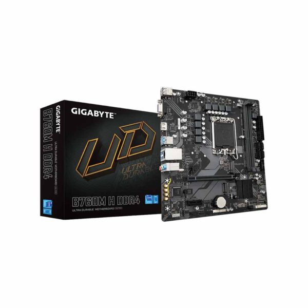 Gigabyte B760M H DDR4 Carte Mère rev. 1.0 | B760M-H-DDR4-G10