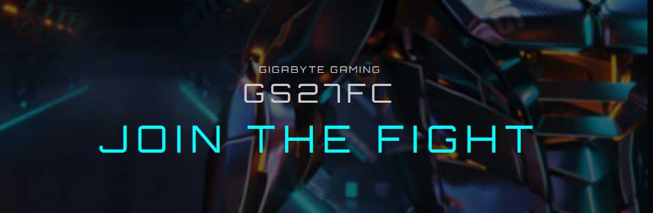 Gigabyte GS27FC 27 Pouces VA 1500R Gaming Moniteur | GS27FC-EK1