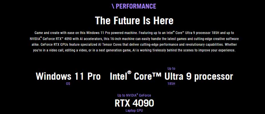 ASUS ROG Zephyrus G16 GU605 RTX™ 4090 | 90NR01Q5-M004A0