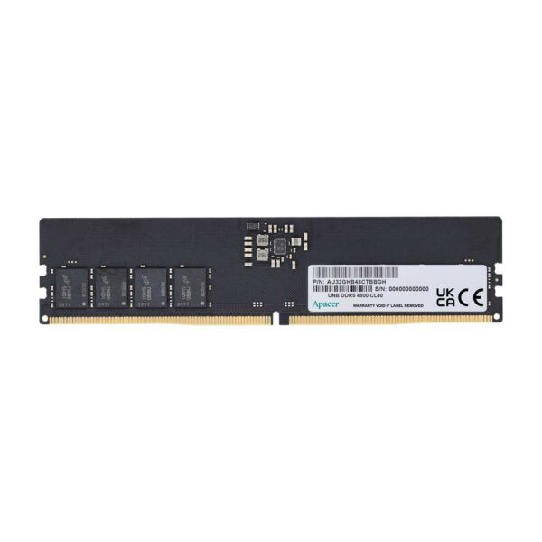 Apacer 16Gb DDR5-4800 MHz RDIMM ECC 1.2V | AP-D52.31282S.001
