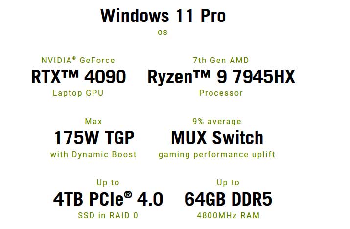 ASUS ROG Zephyrus Duo 16 GX650 Pc Portable Gaming | GX650PZ-XS96 ASUS ROG Zephyrus Duo 16 GX650 Pc Portable Gaming | GX650PZ-XS96