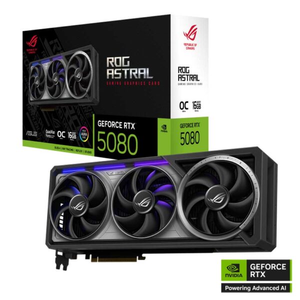 ASUS ROG Astral GeForce RTX 5080 16GB GDDR7  | RA-5080-O16C