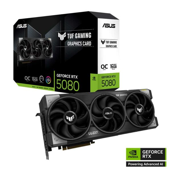ASUS TUF Gaming GeForce RTX 5080 16GB GDDR7 | RTX5080-O16G