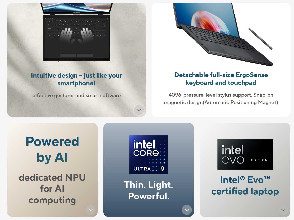 ASUS Zenbook DUO OLED 3K Ultra 9-185H | UX8406MA