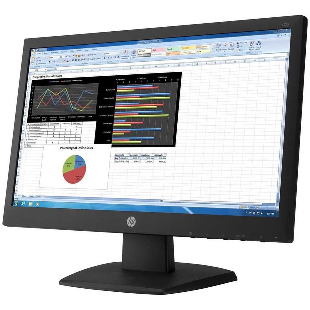 HP V223 22 Pouces FHD 60Hz Moniteur | c04973225