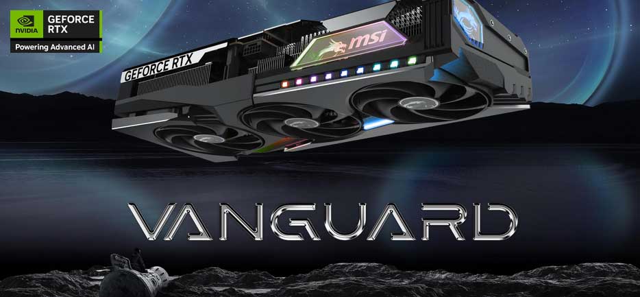 MSI GeForce RTX 5070 12G VANGUARD SOC | G5070-12VGS