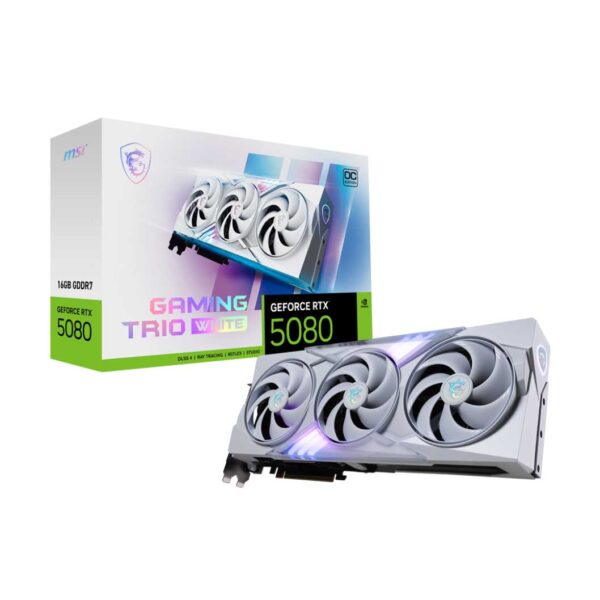 MSI GeForce RTX 5080 16Gb GAMING TRIO OC | G5080-16GTCW