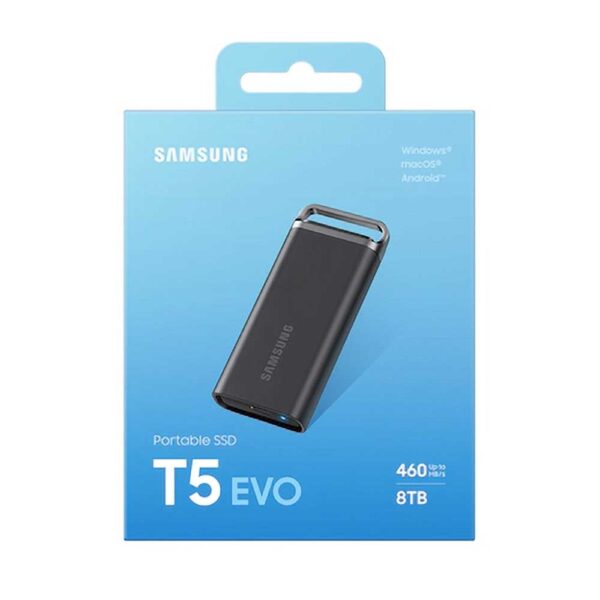 Samsung SSD T5 EVO USB 3.2 8TB Disque Dur | MU-PH8T0S/AM