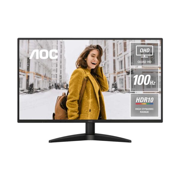 AOC Q27B36 27" QHD 100Hz Moniteur | 697-398523-197-1