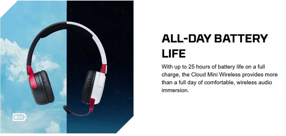 HyperX Cloud Mini Black Gaming Casque | 7G8F1AA