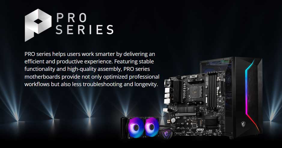 MSI B550M PRO-VDH Carte Mère | MSIB550MPRO-VDH